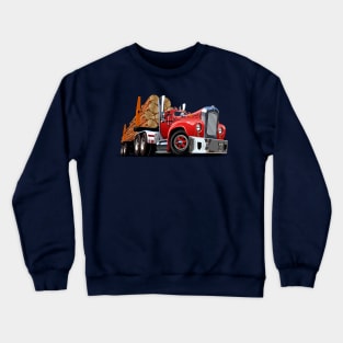 Cartoon truck Crewneck Sweatshirt